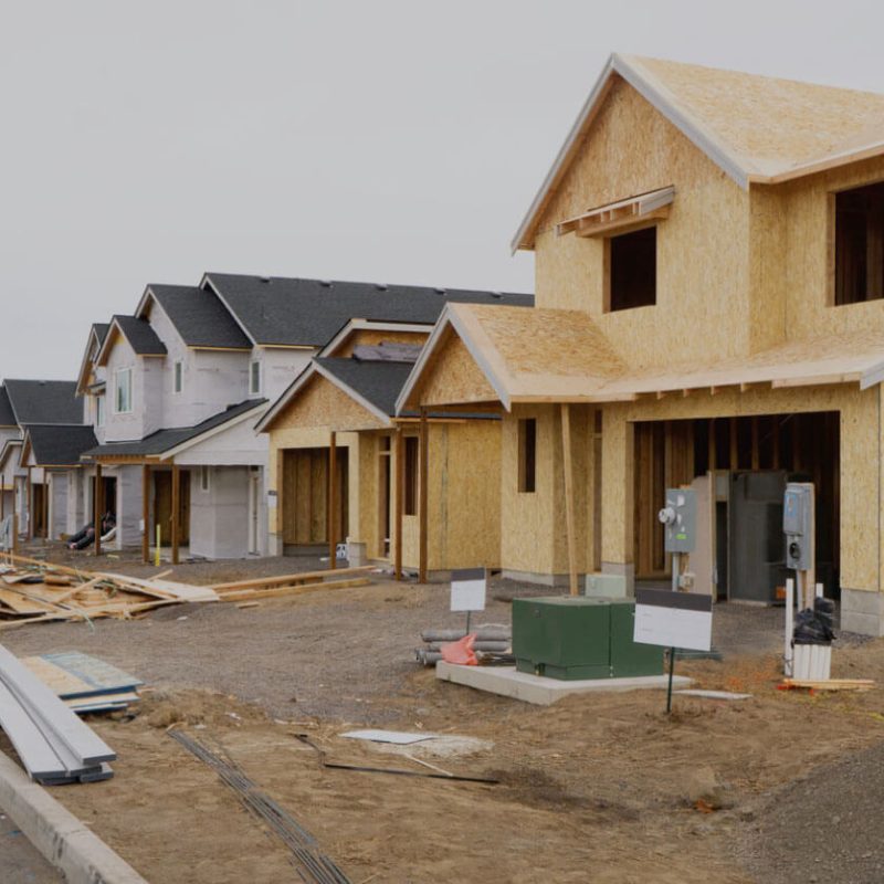 Single family construction loan