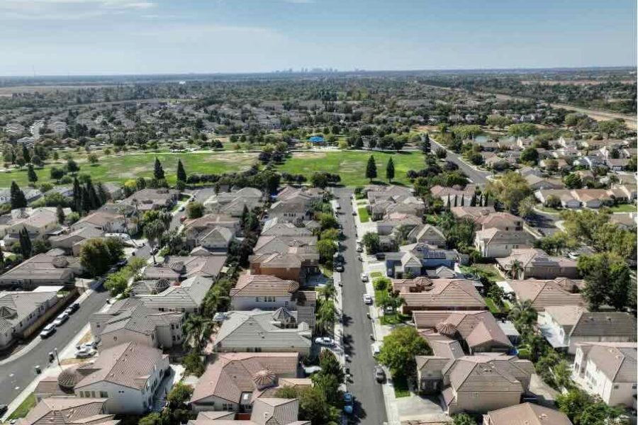 Suburban neighborhood